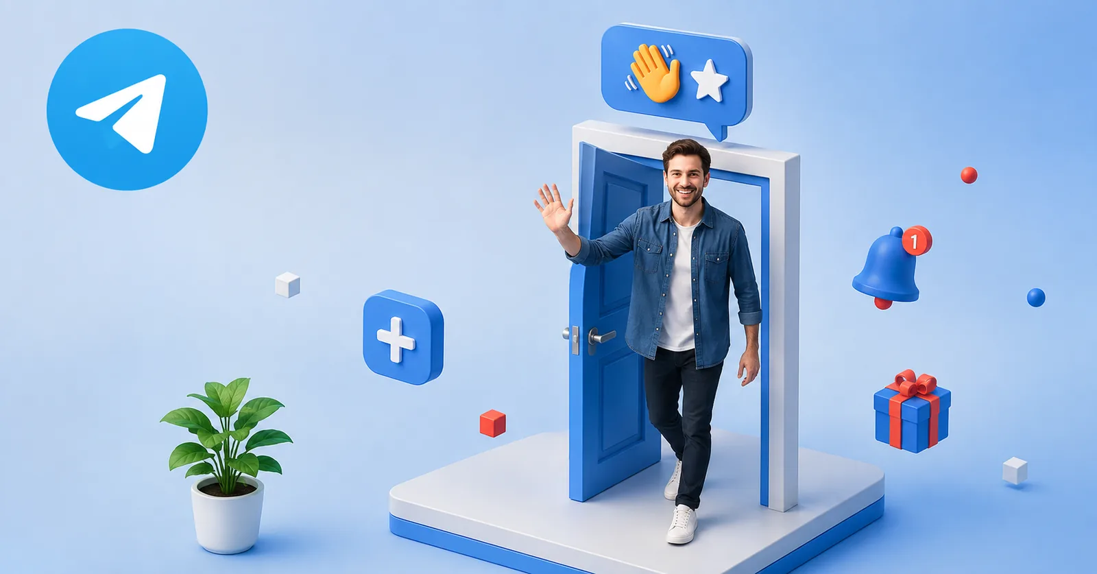 Mensajes de bienvenida automáticos en Telegram sin bots (función nativa Setiembre 2026)